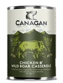 Консервы беззерновые Canagan для собак тушеная курица и дикий кабан Chicken & Wild Boar Casserole 100.2.005