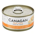 Беззерновые консервы CANAGAN для котят и кошек с цыпленком и лососем (Cat Fresh Chicken with Salmon) 100.3.006