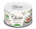 Консервы PETTRIC Cherie Hairball для кошек для вывода шерсти тунец с мясом краба в подливе Tuna topping crab in gravy 9490