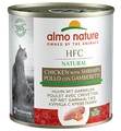Консервы ALMO NATURE для взрослых кошек с курицей и креветками Classic Adult Chicken and Shrimps