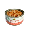 Консервы ALMO NATURE для взрослых кошек с лососем и морковью HFC Jelly Adult Cat Salmon Carrot 26499