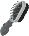 Двусторонняя щетка-расческа FURminator Dual Brush для кошек и собак длина зубцов 12 мм