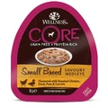 Консервы беззерновые Wellness Core для собак с курицей, уткой и овощами Small Breed Savoury Medleys Chicken, Duck, Peas and Carrots 10453