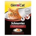 Витаминизированное лакомство для кошек GimCat Schnurries: Сердечки с курицей и таурином