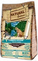 Беззерновой сухой корм Natural Greatness для кошек с лососем и янгенком Field and River Recipe Adult Cat