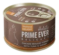 Консервы Prime Ever Holistic мусс для котят и кошек цыпленок с тунцом и креветками Delicacy Chicken Mousse topped with tuna and shrimp