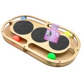 Игровой комплекс для кошек Glory Life Стадион с четырьмя шариками и когтеточкой из ковра размер 49х27х3,6 см