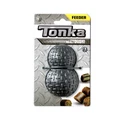 Игрушка-дозатор под лакомства для собак Tonka рифленая размер 8,9 см (для малых пород) черный