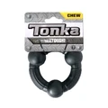 Игрушка для собак Tonka Кольцо рифленое размер 10,2 см черное