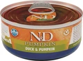Консервы FARMINA ND CAT DUCK/PUMPKIN для взрослых кошек с уткой и тыквой