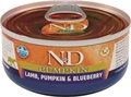 Консервы FARMINA ND CAT LAMB, PUMPKIN/BLUEBERRY для взрослых кошек с ягненком, тыквой и черникой