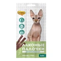Лакомство для кошек Мнямс лакомые палочки 13,5 см с уткой и кроликом 707681