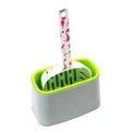 Набор совок с подставкой - очистителем SuperDesign 20х11х11см