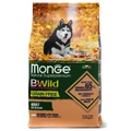 Беззерновой сухой корм MONGE Bwild для взрослых собак всех пород с лососем и горохом (Grain Free Adult Dog Salmon/Peas) 2.5 кг