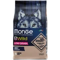 Низкозерновой сухой корм MONGE Bwild для взрослых собак всех пород с мясом гуся Dog Goose Low Grain 2.5 кг