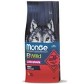 Низкозерновой сухой корм MONGE Bwild для взрослых собак всех пород с олениной Adult Dog All Breeds Deer Low Grain 12 кг