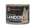 Консервы Landor для взрослых кошек с кроликом и черникой 200 гр