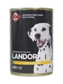 Консервы LANDOR для собак с гусем и киноа 400 гр