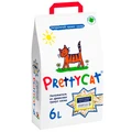 Древесный наполнитель PrettyCat Wood Granules для кошек и котов 6 л