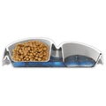 Миска для собак двойная BAMA PET CIOTOLOTTO M 1500-1200 мл 44х57х12h см 19035