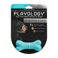 Игрушка для собак малых пород двухслойная жевательная косточка Playology с ароматом арахиса, 9 см DUAL LAYER BONE P3000800