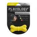 Игрушка для собак малых пород двухслойная жевательная косточка Playology с ароматом курицы, 9 см DUAL LAYER BONE P300739