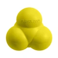Игрушка для собак хрустящий жевательный тройной мяч Playology с пищалкой и с ароматом курицы, желтый SQUEAKY BOUNCE BALL P33333