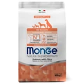 Сухой корм MONGE Monoprotein для щенков всех пород с лососем и рисом Puppy/Junior All Breed Salmon/Rice