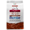 Сухой корм MONGE Monoprotein для взрослых собак мелких пород с ягненком и рисом Mini Adult Dog Lamb