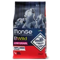 Низкозерновой сухой корм MONGE Bwild для щенков всех пород с олениной Puppy/junior Dog Deer Low Grain