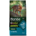 Беззерновой сухой корм Monge BWild для стерилизованных кошек с тунцом и горохом BWild Grain Free Cat Sterilised Tuna & peas