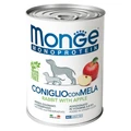 Паштет MONGE Monoprotein Fruits для собак из кролика с яблоками Coniglioconmela Rabbit with Apple
