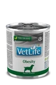 Консервы FARMINA VETLIFE NATURAL DIET DOG OBESITY для снижения веса и контроля массы для взрослых собак всех пород с курицей и рыбой 00-00000515/PVT300015