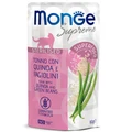 Паучи Monge Supreme для стерилизованных кошек из тунца с киноа и зеленой фасолью (Sterilised Cat Tuna with Quinoa and Green Beans) 70007788