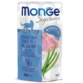 Паучи Monge Supreme для стерилизованных кошек из тунца с кефалью и зелёной фасолью (Sterilised Cat Tuna with Mullet and Green Beans) 70006811