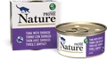 Консервы PRIME NATURE для взрослых кошек с тунцом с ширасу в бульоне