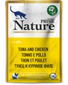 Пауч PRIME NATURE для взрослых кошек тунец с куриным филе в желе