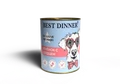 Консервы Best Dinner Exclusive VET PROFI для собак Ягненок с сердцем для чувствительного пищеварения и при заболеваниях ЖКТ Gastro Intestinal