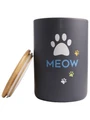 Бокс Mr.Kranch MEOW керамический для хранения корма для кошек 1900 мл MKR020239