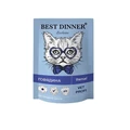 Пауч Best Dinner Exclusive VET PROFI для кошек с говядиной для профилактики заболеваний почек Renal (кусочки в соусе)