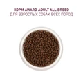 Сухой корм AWARD для взрослых собак всех пород с говядиной и курицей с добавлением брокколи и черники 7173525