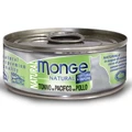 Консервы MONGE Cat Natural для взрослых кошек с тихоокеанским тунцом и курицей 75% мяса