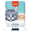 Паучи WANPY CAT для кошек "Курица и треска" RETORT POUCH CHICKEN & CODFISH FOR CAT RAC-01