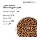 Беззерновой сухой корм GRANDORF FRESH с ягненком и бататом для щенков всех пород PUPPY Lamb&Sweet Potato 852741