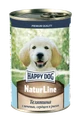 Консервы Happy Dog Natur Line для щенков всех пород Телятина с печенью, сердцем и рисом 72239