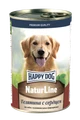 Консервы Happy Dog Natur Line для собак всех пород Телятина с сердцем 72247