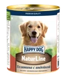 Консервы Happy Dog Natur Line для собак всех пород Телятина с индейкой 72244