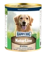 Консервы Happy Dog Natur Line для собак Ягненок с сердцем, печенью и рубцом 72236