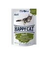 Пауч Happy Cat для взрослых кошек кусочки в желе Ягненок и телятина с зеленой фасолью 7502326