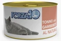 Консервы Forza10 Natural Tonno Gamberetti для взрослых кошек с тунцом и креветками 425276